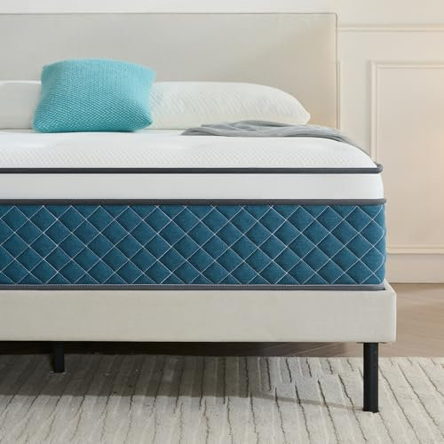 Hiimgo Matratze, Taschenfederkernmatratze 90x200 cm – 7-Zonen Härtegrad H3, Optimaler Komfort und Rückenstütze, Federkernmatratze für Ergonomische Rückenentlastung (90x200x20 cm)