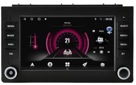 7 tums bilradio för Saab 9-3 93 2007 2008 2009 2010 2011 Android 15 Trådlös Carplay Navigation Radio Bil Multimedia Videospelare Pekskärm Bluetooth GPS WiFi Android Auto (4 Core 2+32 GB)