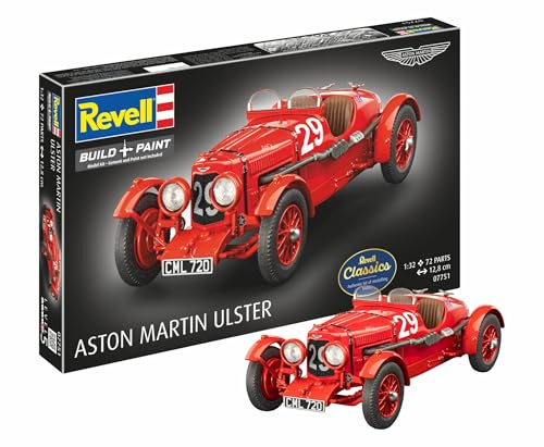 Revell 07751 Aston Martin Ulster 1:32 Scale - Unbuilt/Unpainted Plastic Model Kit