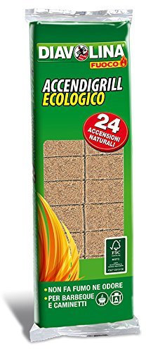 DIAVOLINA ACCENDIGRILL ECOLOGICA 24 CUBI