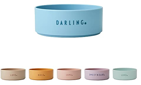 Design Letters Ciotola per bambini in Tritan | Stoviglie per bambini | zuppiera infrangibile per i più piccoli | Ciotola da dessert, colazione, spuntino | Lavabile in lavastoviglie | senza BPA e BPS
