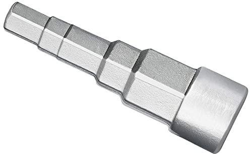 Drado 1/2 Zoll Stufenschlüssel für Sanitär & Heizkörpermit 5-stufen-Stufenschlüssel 3/8, 1/2, 3/4, 1-1/4 Zoll, Heizkörperventil-Steckschlüssel für Knarre Ratsche