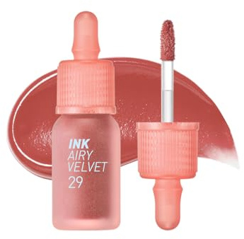 PERIPERA Ink Airy Velvet Lip Tint – Lightweight Matte Finish, Long Lasting, Moisturizing Formula (29 What Are You Fig?)