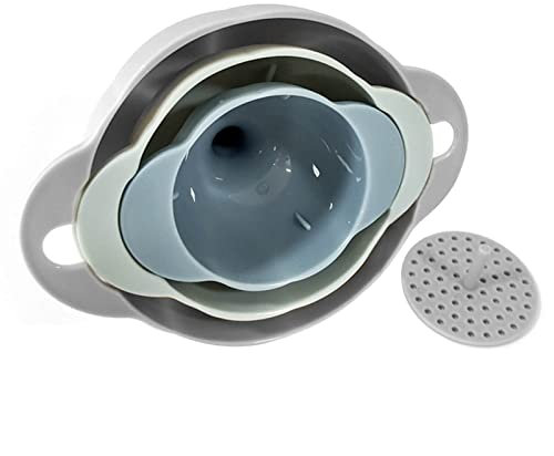 TREGOO Trichter Filling Bottles Kitchen Bottles Food Funnels Liquid Oil Drying Ingredients and Powder Transfer.