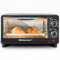 Elite Gourmet ETO490 - Horno tostador para encimera de 9 l/4 rebanadas con temporizador de 30 minutos, control de temperatura ajustable, incluye charola para hornear y estante de alambre, hornear,