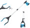 Pinza Recoge Objetos Larga 81cm - Pinzas Recoge Objetos Plegable con Imán y Cabezal Giratorio - Pinza Extensible para Recoger Basura, Ideal para Personas Mayores y con Movilidad Reducida