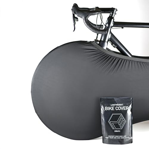 Mighty Engineering cykelskydd BIKE COVER – mycket elastiskt lätt cykelöverdrag för transport, lägenhet och hotell