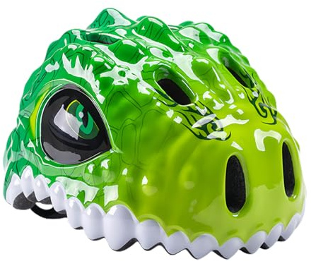 Casco de Scooter de Dinosaurio - de Bicicleta multideportivo de Dinosaurio, Absorbente de Golpes, Equipo de protección para niños y niñas, Accesorio de equitación para niños | Casco de SCO