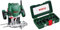 Bosch Oberfräse POF 1200 AE (1.200 W, im Karton) + Bosch DIY 6tlg. Fräser-Set HM (Ø 8 mm)