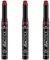 essence THE slim STICK, Lippenstift, Nr. 107, Rot, langanhaltend, pflegend, Expressergebnis, farbintensiv, matt, vegan, ohne Parfüm, ohne Alkohol, ohne Parabene, 3er Pack (3x1.7g)