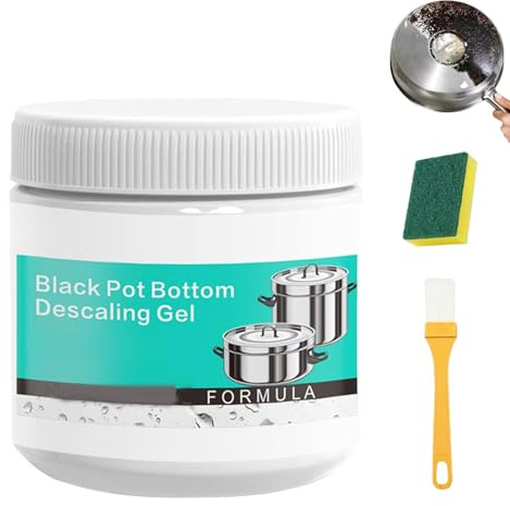 Pasta Potente Per Rimuovere Residui Di Bruciato Dalle Pentole, Detergente Multiuso Per La Cucina, Detergente Per Il Fondo Delle Pentole, Per Tutti I Materiali (1pc)
