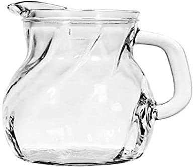 BORMIOLI ROCCO 092523 Twist Bistro Jug, Glass, Transparent, 0.5 litres