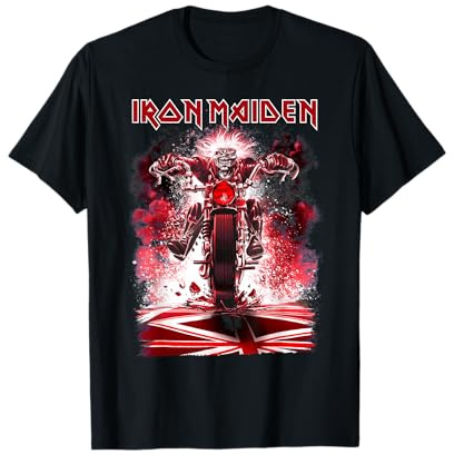 Iron Maiden Eddie Bike Camiseta