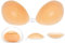 Amazqi Sticky Bra with Nipple Covers Nude -Silicone Strapless Stick on Bra Push Up for Women, Breathable Backless & Invisible Adhesive Bras for Everyday Wearing