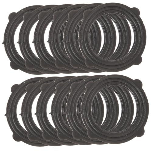 YARNOW 40stücke Flache Gummischeiben Gartenspritzenteile Wasserhahnscheiben Selbstsichernde Schlauchscheiben Für Gartenschlaucharmaturen Und Hochdruckreinigerkupplung