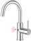 CREA Rubinetto per lavabo, con sensore a infrarossi, per bagno, ad alta pressione, cromato lucido