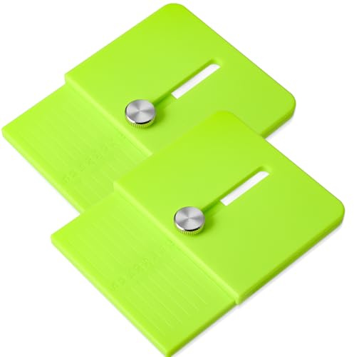 FOSHIO 2 attrezzi per taglierina, strumento per taglierino, misura precisa bordo regolabile (5-35 mm) linea retta guida di taglio per mobili, vinile e carta da parati