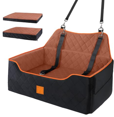 Dog Car Seat Large Medium Sized for Dogs Under 55 Lb, Dog Booster Seat