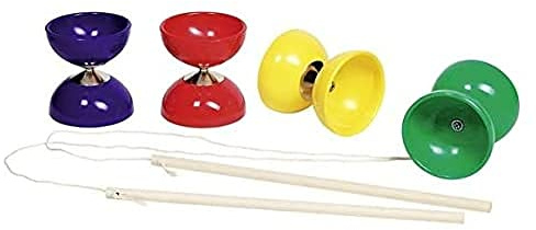 Diabolo mit Stöckern und Schnur