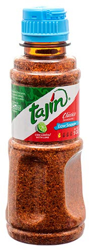 Nuevo 381166 Tajin Fruit Seasoning Low Sodium 5Z (paquete de 24) Condimento barato al por mayor descuento a granel condimento Perfume