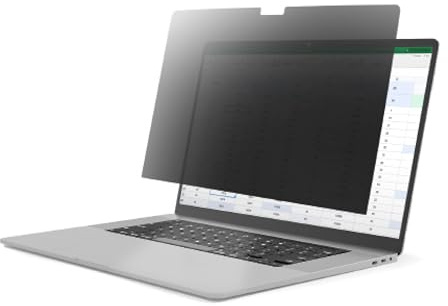 StarTech.com 16-inch MacBook Pro 21/23 Laptop Privacy Screen, Anti-Glare Privacy Filter w/51% Blue Light Reduction, Monitor Screen Protector with +/- 30 deg. Viewing Angle (16M21-PRIVACY-SCREEN)