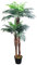Decovego Palmizio Palma Cocco Pianta Albero Artificiale 170cm Legno Naturale
