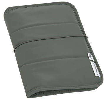 LÄSSIG Baby Windeltasche mit Wickelunterlage und Fach für Feuchttücher für unterwegs/Changing Pouch olive