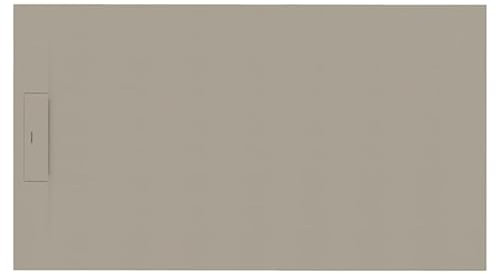 SIENA - Plato de ducha 100x70cm Arena - Antideslizante - Resistente y de diseño - Disponible en varios tamaños y colores