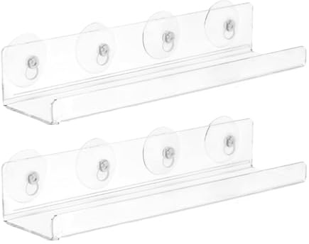 ZYMIADOU Estante acrílico resistente para alféizar de ventana, soporte con ventosa para jardines de hierbas y suculentas, solución de extensión de alféizar de ventana