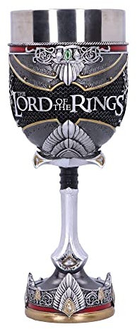 Nemesis Now Offizielles Lizenzprodukt Herr der Ringe Aragorn Kelch, 500 milliliters , Silber, 19,5 cm, B5874V2