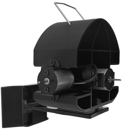 Mllepjdh DY4206 - Ventilador de chimenea de 18 aspas, ventilador de chimenea de 3 motores, ventilador de horno de ahorro de energía, requiere electricidad, ventilador de estufa eléctrica alimentado
