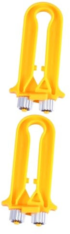 Supvox 2 Stücke 2 1 Hive Werkzeug Bienenzucht Spanner Bee Rahmen Draht Spanner Orange Kunststoff Metall 13cm
