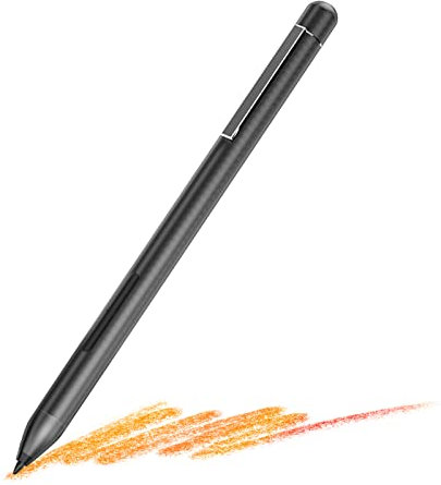 Stylus Stift HP, Pen für HP Envy/Spectre/Pavilion x360 und Andere Serien, Aktiver Digitaler Stift, 1024 Druckstufe, Austauschbare Spitzen, 2500 Stunden Akkulaufzeit