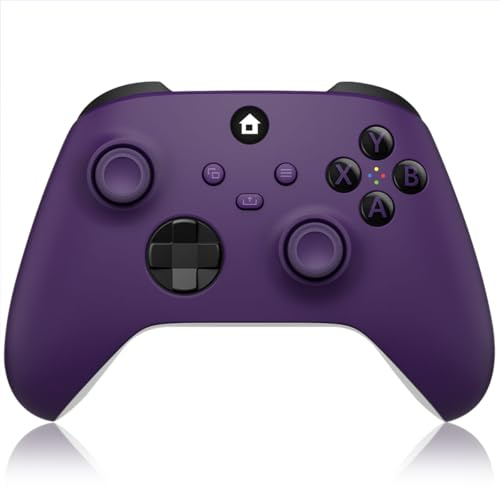 SWCTIM Xbox Controller Wireless für Xbox One, Xbox Series X/S, Xbox One X/S,Controller mit 2.4GHz Wireless Adapter,mit 3.5mm Kopfhörerbuchse,Lila