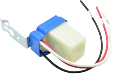 Capteur crépusculaire pour le crépuscule - Interrupteur de cellule de voiture pour contrôle de la lumière de voiture, capteur de soirée étanche en plein air | Interrupteur relais pour lampes