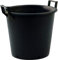 Muddy Hands 70 Litre Heavy Duty Large Plastic Plant Pots with Handles Outdoor Garden Tree Planters Containers (2)