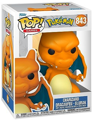 Funko POP! Games: Pokemon - Charizard - Collectable Vinyl Figure - Gift Idea - Official Merchandise - Toys for Kids & Adults - Video Games Fans - Model Figure for Collectors and Display