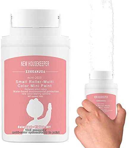 Rouleau de pâte de réparation murale | Petite brosse de réparation murale pour rouleau à peinture | Peinture au latex avec pinceau rouleau | Rolling Patching Brushes Peinture blanche pour urs