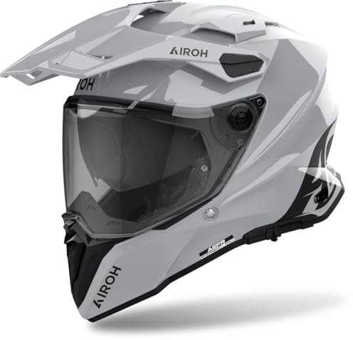 Airoh Commander 2 Color Casque de Motocross, Grau, 2XL (63)