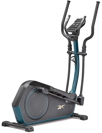 Reebok FR30 Home Elliptical Cross Trainer, Green, Cardio Exercise, Bluetooth, 32 Electronic Resistance Levels, 264 lb. Capacity