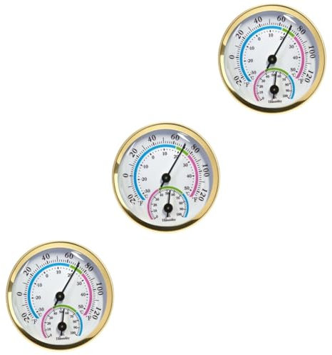 Yardenfun 3 Stücke Wetter Thermometer Montieren Digitale Thermometer Und Hygrometer