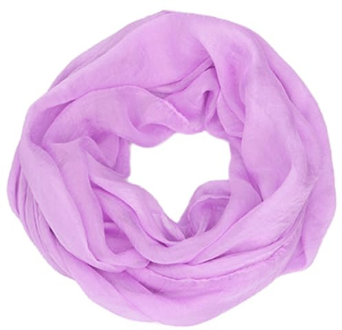 FAIRYGATE Infinity Scarf Scarves for Women UK Infinity Snood Shawls Chiffon Scarfs Womens Plain Neck Wrap Style Loop Tube Scarf Fashion Wraps Lightweight Sheer Shawl A0329