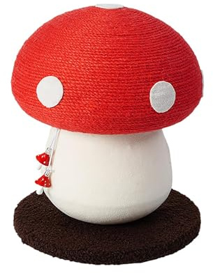 Albero Per Gatto Fungo - Albero Per Gatti Dal Design Unico A Forma Di Fungo, Il Gatto Interattivo Multifunzionale Gioca Il Raschietto, Albero Gratta Per Interni