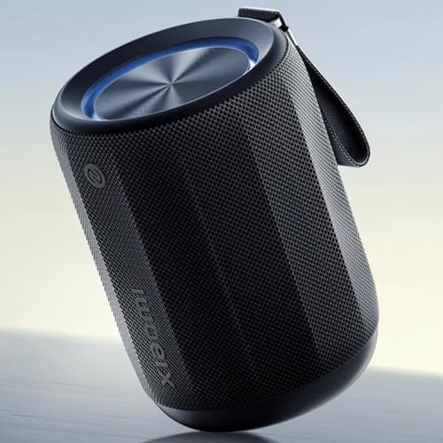 Xiaomi Bluetooth Speaker Mini - Altavoz Bluetooth Portátil y Resistente al Agua | Altavoz Inalámbrico Potente con Efectos Customizables | Altavoz Compacto con 11h de Duración | Color Negro