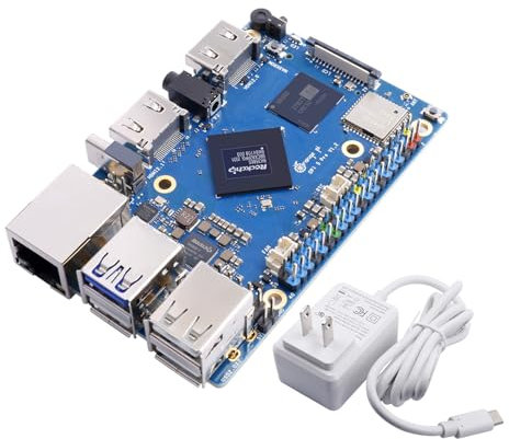 Orange Pi 5 Pro 16GB LPDDR5 8 Core 64 Bit Single Board Computer, RK3588S 8K Video Decoding 2.4GHz Frequency WiFi Bluetooth Open Source Board Run Orange Pi OS, Android, Debian, Ubuntu