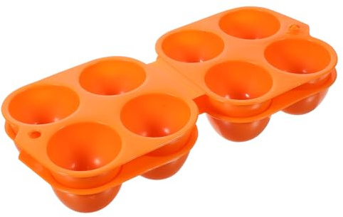SHINEOFI 2pcs Boîte à Œufs Boîte de Conservation des Œufs Grosse Capacité Design Multi-grooves Stockage Réfrigérateur la Cuisine