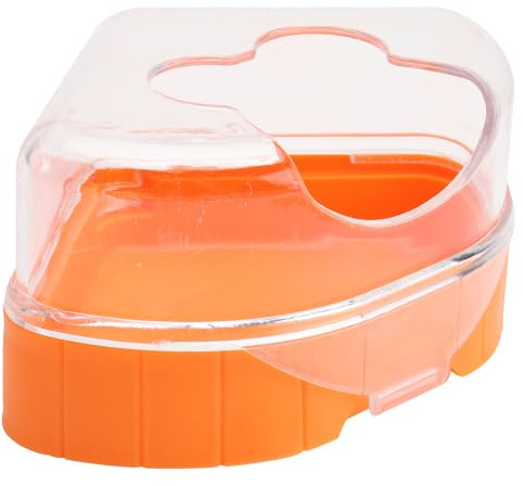 UTHCLO Hamster Bath Basin 10.5x14x6.8cm Small Hamster Bathtub Toilet Pet Bathroom and Small Rodents