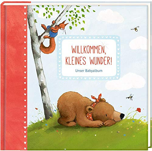 Babyalbum - BabyBär - Willkommen, kleines Wunder!: Unser Babyalbum