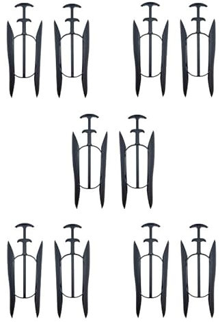DELFA Stiefelformer 5 Paar - mit innovativem Sensomatic Federelement - Stiefelspanner - Länge 35 cm - Schaftformer
