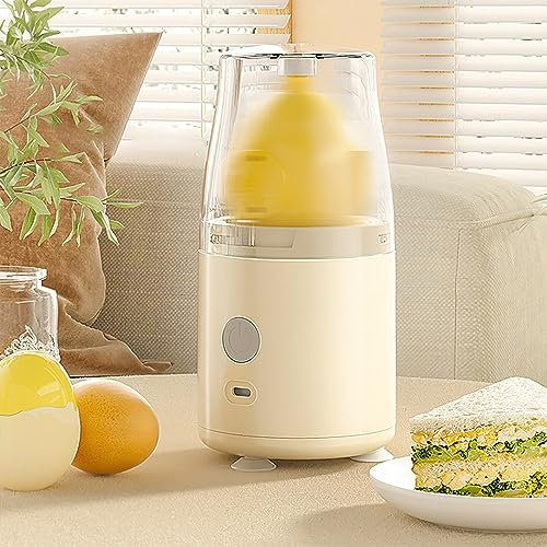 Mixer Bianco Tuorlo D'uovo, Shaker Per Uova Elettrico Completamente Automatico, Mixer Per Tuorlo D'uovo Elettrico Uovo, Gadget Da Cucina Shaker Per Uova, Giallo